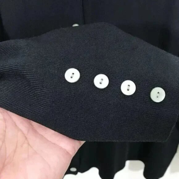 Black Cardigan Sweater 2X, Worthington - Picture 4 of 7